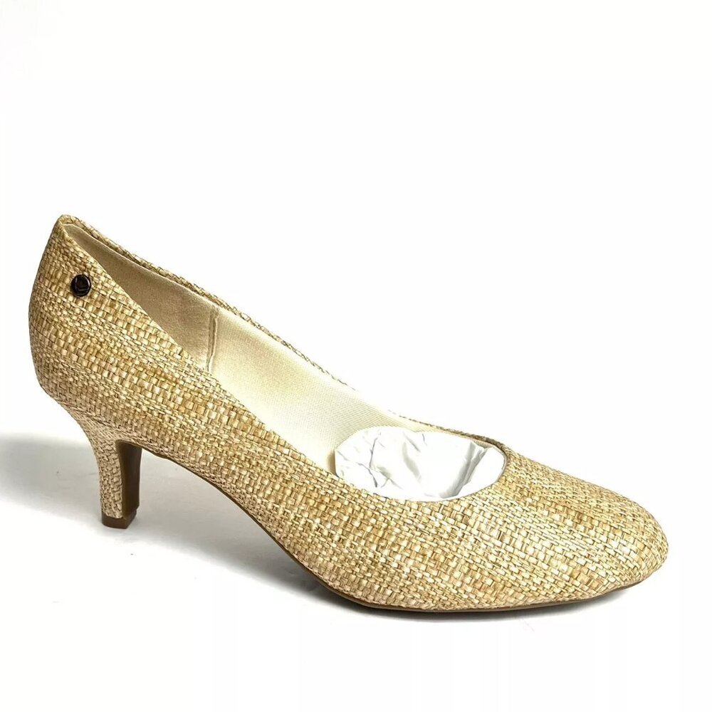 Life Stride Women’s Parigi Natural High Heels Size 8.5 Wide